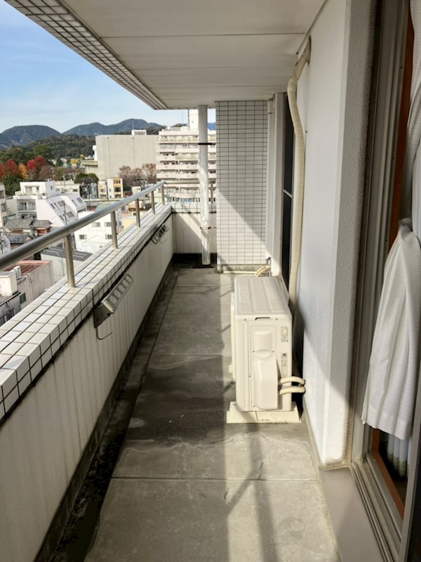 鷹匠レジデンス ベランダ