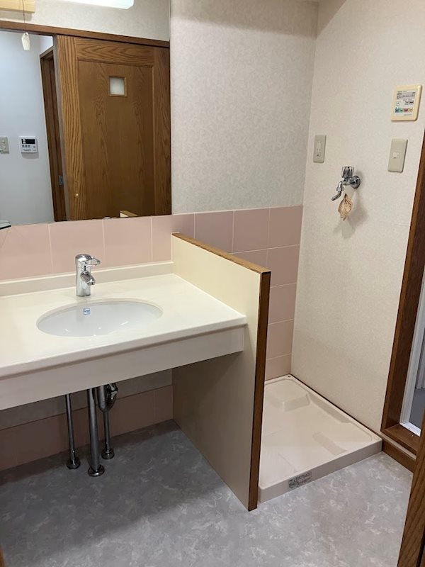 ヴィラ伝馬町 洗面所