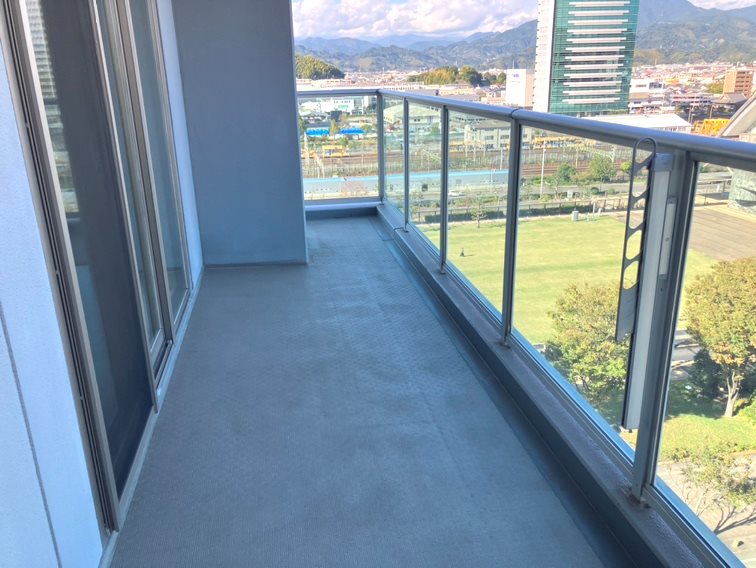 マークス・ザ・タワー東静岡 ベランダ