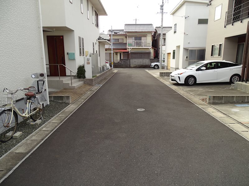 清水区村松原二丁目　戸建 現地写真（前面道路含む現地写真）