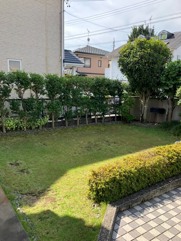 藤枝市下青島　中古住宅 現地写真（庭）