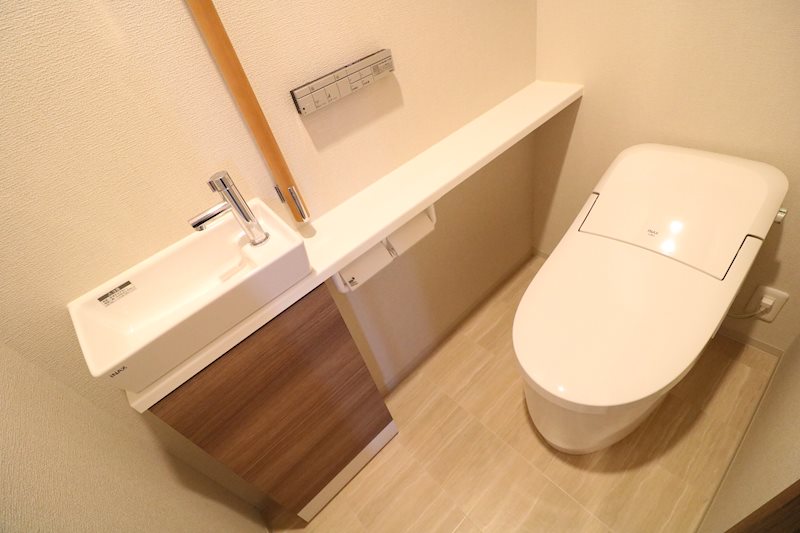 サーパス稲川レジデンス トイレも余裕のある空間！