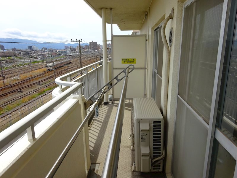 シティラック沼津 現地写真（バルコニー）