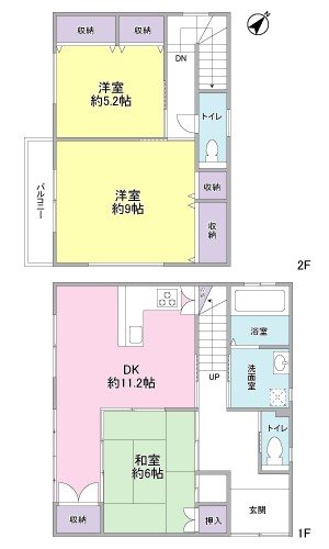 焼津市駅北5－8－16 間取図・土地図