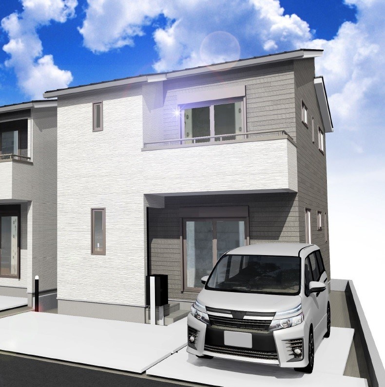 【静鉄不動産】エバースクエア千代田三丁目Ⅱ 2号地（分譲住宅） 外観パース