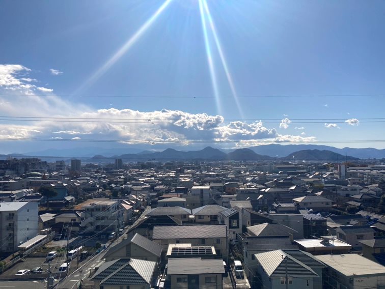 シャリエ長泉グランマークスWEST棟 夏には花火が見られます！