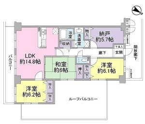 エンゼルハイム芙蓉台 間取図・土地図