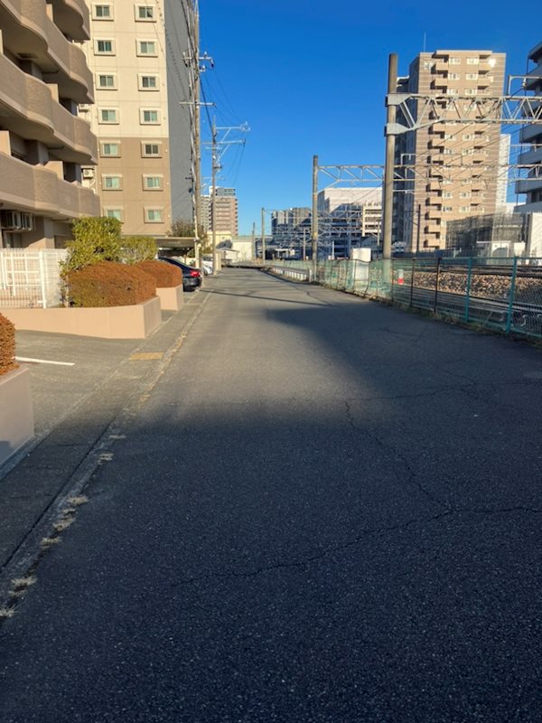 ファミール藤枝グランビュー 南側道路