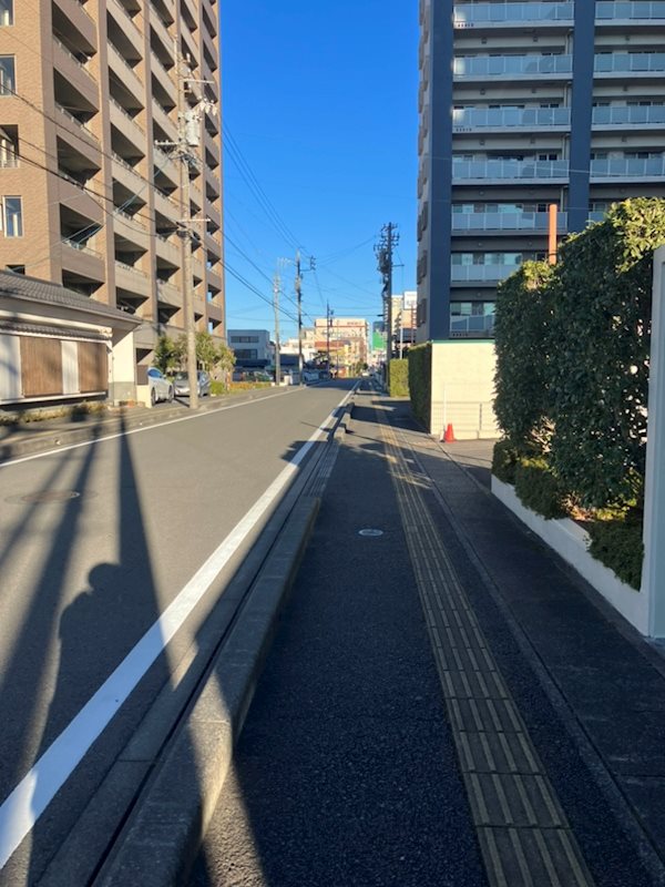 ファミール藤枝グランビュー 北側道路