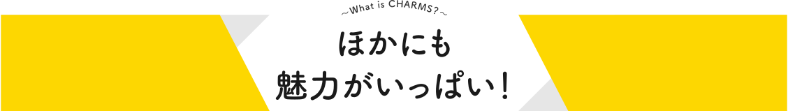 ほかにも魅力がいっぱい！